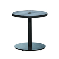 Living Accents Brown Round Steel Umbrella Base