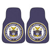 U.S. Coast Guard Academy Carpet Car Mat Set - 2 Pieces