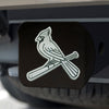 MLB - St. Louis Cardinals Black Metal Hitch Cover