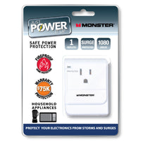 Monster  Just Power It Up  1080 J 1 outlets Surge Tap