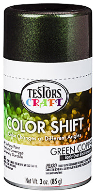 Color Shift Spray Paint, Green Copper, 3-oz.