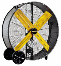 Barrel Fan, Belt-Drive, 2-Speed, 48-In.