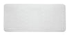 iDesign 36 in. L X 17 in. W White PVC Bath Cushion Mat