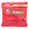 Honey Stinger Energy Chews - Strawberry - Case of 12 - 1.8 oz.