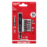 Milwaukee  SHOCKWAVE  Assorted  3 in. L Impact Duty  Magnetic Drive Guide and Bit Set  Alloy Steel  7 pc.