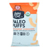 Lesser Evil Puffs - Crunchy No Cheese Cheesiness - Case of 9 - 5 oz.