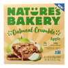 Nature's Bakery - Oatmeal Crumble Apple - Case of 6 - 8.46 OZ