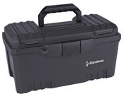 Flambeau 6518FH 17" Black Brute Tool Box With A Lift Out Tray