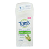 Tom's of Maine Long Lasting Deodorant - Tea Tree - Case of 6 - 2.25 oz.