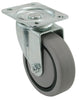 Shepherd Hardware 4 in. D Swivel Thermoplastic Rubber over Polypropylene Hub Caster 250 lb 1 pk