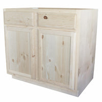 36" Pine Base Cabinet