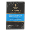 Taylors Of Harrogate Decaffeinated Breakfast Tea Bags  - Case of 6 - 50 BAG