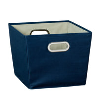 Honey-Can-Do 11 in. H X 15.75 in. W X 13 in. D Fabric Storage Bin