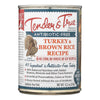 Tender & True Dog Food Turkey And Brown Rice - Case of 12 - 13.2 OZ