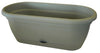 Bloem Lucca 7.5 in. H X 18 in. W X 9.13 in. D Plastic Rolled Rim Window Box Living Green