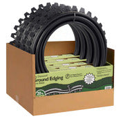 Dewitt Edg-20gmc 20' Black Poly Coiled No Dig Edging With 1 Bead