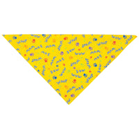 TOP PERFORMANCE Yellow Woof BOw Wow Bandana