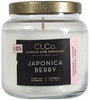 Candle Lite 4274061 14 Oz Japonica Berry Clco Jar Candle With Metal Lid (Pack of 3)