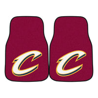 NBA - Cleveland Cavaliers Carpet Car Mat Set - 2 Pieces