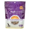 Fruitables Skinny Minis Dog Treats - Pumpkin & Berry Flavor - Case of 8 - 7 oz