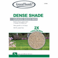 Dense Shade Grass Seed Mix, 7-Lbs., Covers 2,800 Sq. Ft.