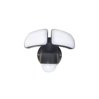 Stonepoint Motion-Sensing Hardwired LED Black Security Light