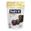 That's It - Trfl Dark Choc+ban+apple - Case of 6 - 5 OZ