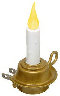 Xodus Innovations Antique Brass None Scent Night Light Holiday Candles 6.75 in. H (Pack of 6)