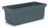 Akro Mils VNP18000B91 18" Evergreen Venetian Flower Boxes (Pack of 6)