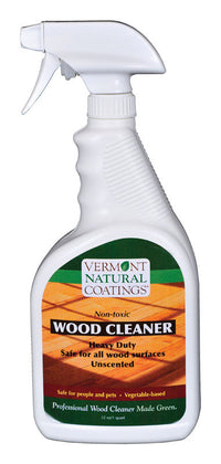 Vermont Natural Coatings No Scent Wood Cleaner Liquid 32 oz (Pack of 6).