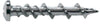 Hillman 3/16 in. Dia. x 1-1/4 in. L Chrome Pan Head Walldog Screw & Anchor 4 pk (Pack of 10)