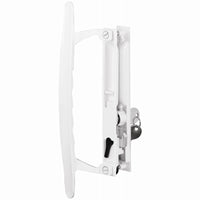 Patio Sliding Door Handle Set, White