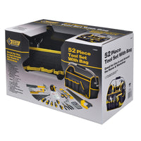 Steel Grip  Tool Set  Black/Yellow  52 pc.