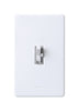 Lutron Toggler White 600 W Toggle Dimmer Switch 1 pk