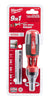 Milwaukee  1 pc. ECX  9-in-1  Ratcheting Multi-Bit Driver  9 in.