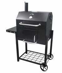 Deluxe Charcoal Cart Grill, 411-Sq. In. Cooking Surface,