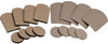 Shepherd Hardware Tan Felt/Plastic Slide Glides 16 pk