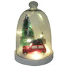 Celebrations  Multicolored  Car with Christmas Trees in Dome  Christmas Decor (Pack of 2)