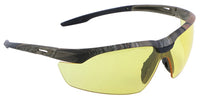 Yellow Camo Safety Glasses