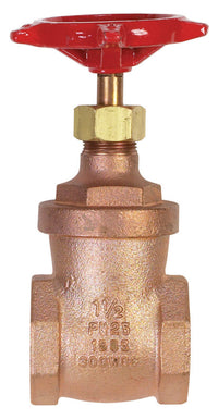 BK Products ProLine 1-1/2 in. FIP Brass Gate Valve