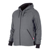 Milwaukee M12 L Long Sleeve Unisex Full-Zip Heated Hoodie Kit Gray