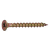 Grip-Rite  No. 6   x 1-1/4 in. L Phillips  Zinc-Plated  Wood Screws  1 lb. 258 pk