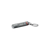 Coast 18 lm Silver LED Flashlight With Key Ring LR48 Battery