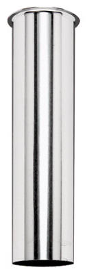 Sink Tail Piece Drain Pipe, Chrome-Plated, 22-Ga., 1.5 x 4-In.