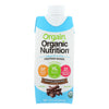 Orgain Organic Vegan Nutritional Shakes - Smooth Chocolate - Case of 12 - 11 Fl oz.