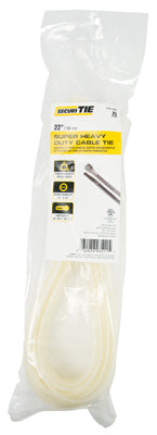 Super Heavy Duty Cable Tie, 22-In., 25-Pk.