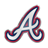 MLB - Atlanta Braves Heavy Duty Aluminum Color Emblem