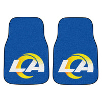 NFL - Los Angeles Rams Carpet Car Mat Set - 2 Pieces