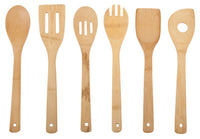 6-Pc. Bamboo Utensil Set, Bamboo