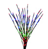 Celebrations Platinum Light Burst LED Christmas Decoration Multicolored Metal 1 pk (Pack of 6)